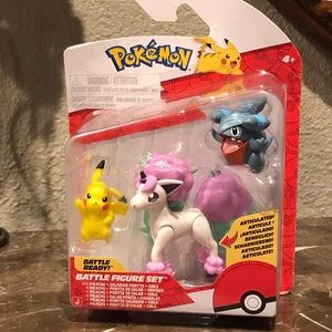 Pokémon Battle Figure Set - Pikachu and Ponyta